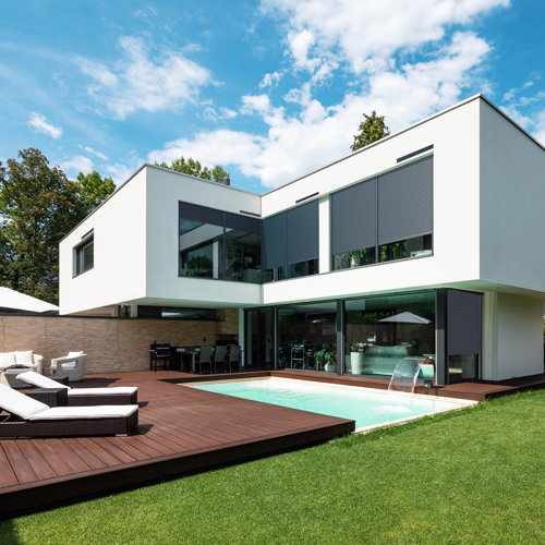 Inspirace Salvis Solar roller shutters for exterior use
